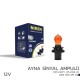 Nıken 12v Hpc24wy Ayna Sinyal Ampülü (Pu20d-6) Amber 10lu